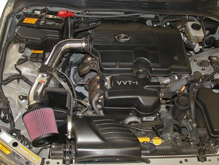 K&N Engineering K&N Performance Intake Kit TYPHOON LEXUS IS300 L6-3.0L 01-02 - POLISHED