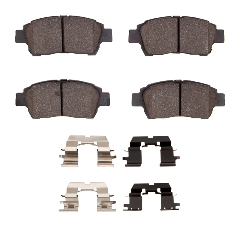 DFC 00-00 Toyota Echo Front 4000 HybriDynamic Brake Pads and Hardware Kit