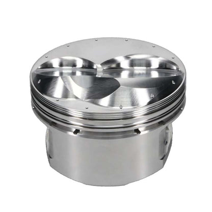 JE Pistons Chevrolet Small Block 4.155in Bore 1.335in CH 14.50CC Dome Piston Kit (Set of 8)