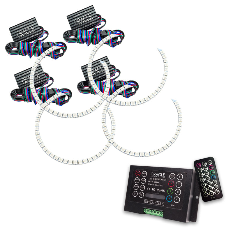 ORACLE Lighting Oracle Nissan Maxima 04-06 Halo Kit - ColorSHIFT w/ 2.0 Controller