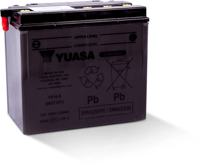 Yuasa Battery Yuasa YB16-B Yumicron 12-Volt Battery
