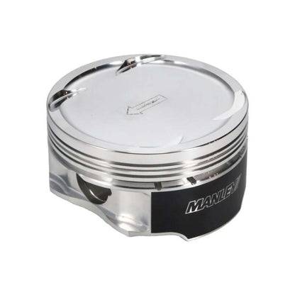 Manley Performance Manley 03-07 Nissan 350Z/Maxima 81.4mm Stroker 96.50mm +1.0mm Bore 8.5:1 Dish Piston Set w/ Rings