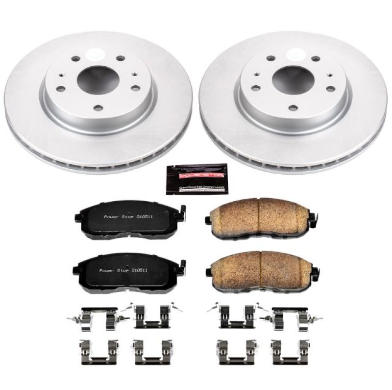 PowerStop Power Stop 07-13 Suzuki SX4 Front Z17 Evolution Geomet Coated Brake Kit