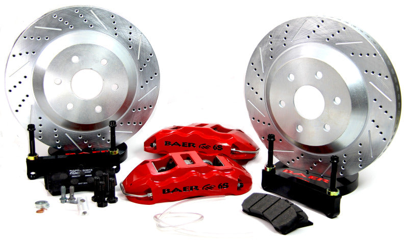 Baer Brakes 03-15 Cadillac Escalade ESV 15in Extreme Front SDZ Brake Kit - Fire Red