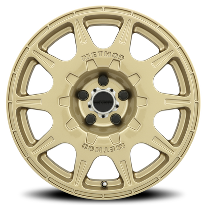 Method Wheels Method MR502 RALLY 17x8 +38mm Offset 5x4.5 67.1mm CB Gold Wheel