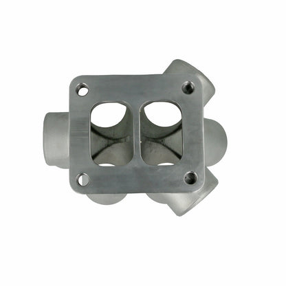 Turbozentrum 290628 6-Cylinder Stainless Steel Turbo Collector T4 Twinscroll (int. WG & ext. WG)