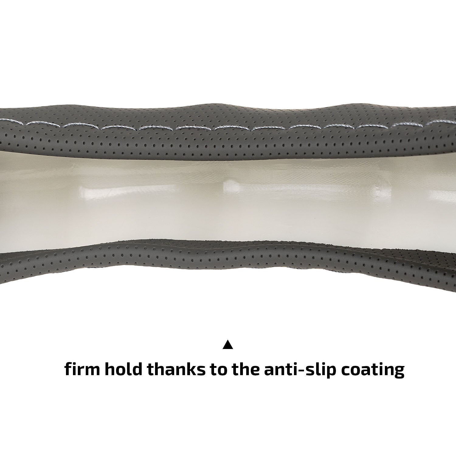 Heyner A603200 Soft Comfort Pro Grey Steering Wheel Cover