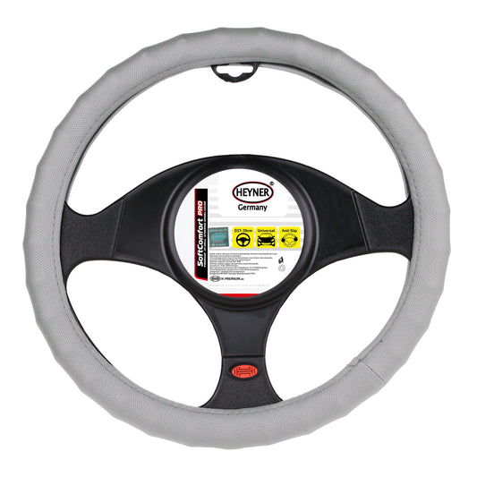 Heyner A603200 Soft Comfort Pro Grey Steering Wheel Cover