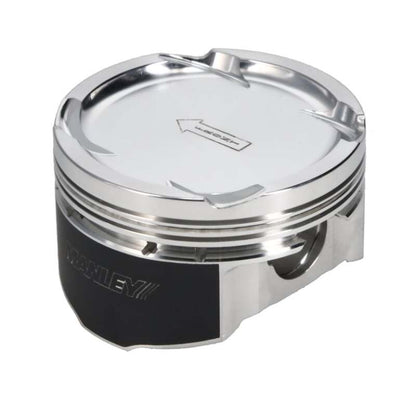 Manley Performance Manley 03-06 Evo 8/9 4G63T 87.0mm +2.0mm Over Bore 100mm Stroker 8.5:1 Dish Piston w/ Rings (One)