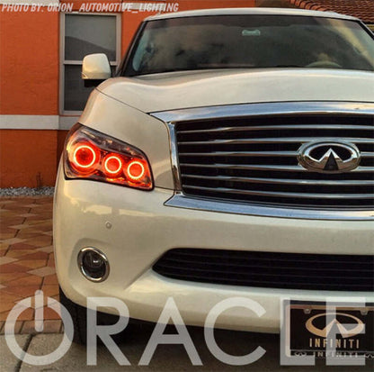 ORACLE Lighting Oracle Infiniti QX56 11-13 Halo Kit - ColorSHIFT w/ 2.0 Controller