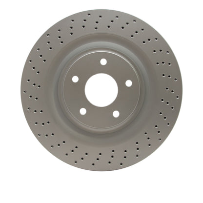 DFC 06-13 Chevrolet Corvette Front Drilled GeoSPEC Coated Rotor