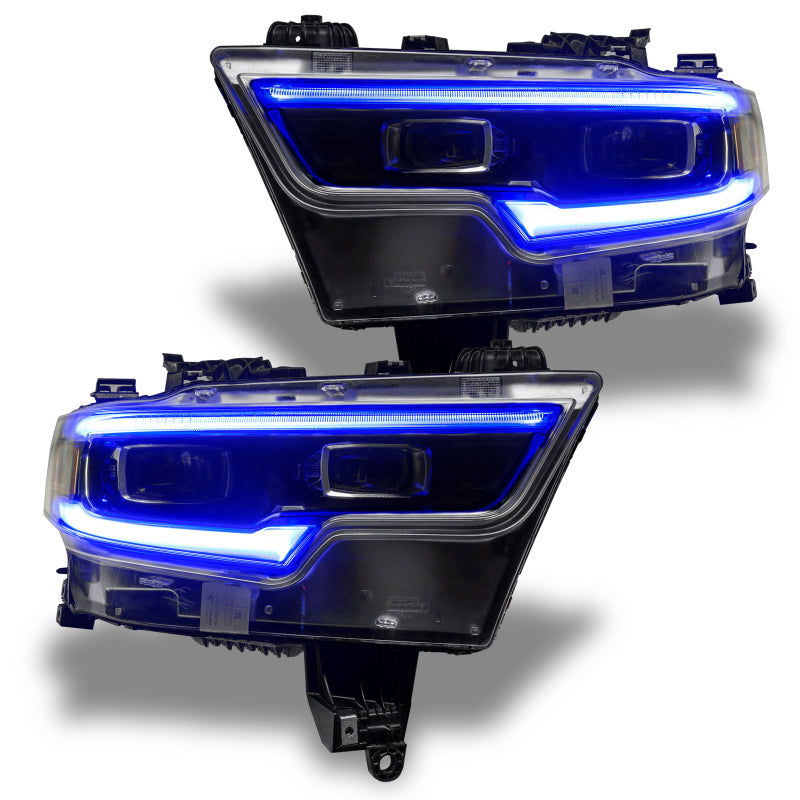ORACLE Lighting Oracle 19-21 RAM 1500 Projector LED Headlight DRL Kit - RGBW+A w/ 2.0 Controller
