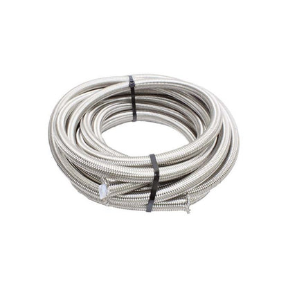 Snow Performance Snow 6AN Braided Stainless PTFE Hose - 15ft