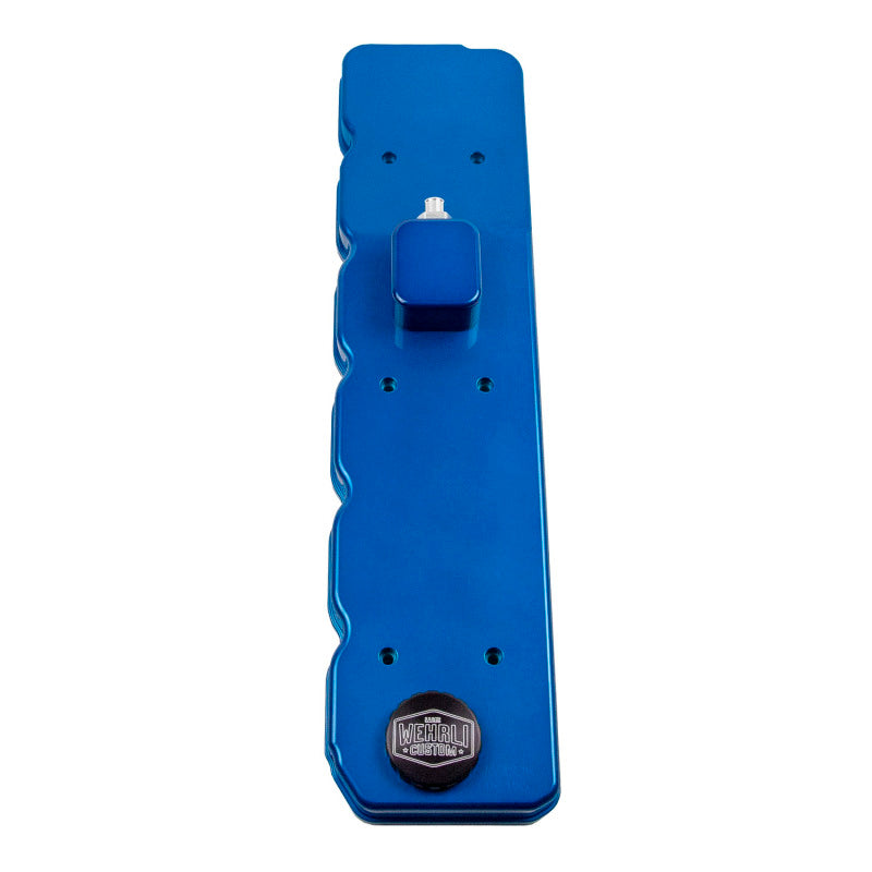 Wehrli 06-18 Cummins WCFab X D&J Precision Billet Valve Cover - Illusion Blueberry