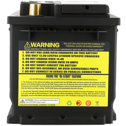 Antigravity Batteries Antigravity H7/Group 94R Lithium Car Battery w/Re-Start