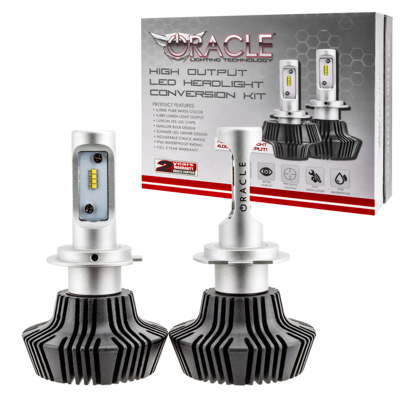 ORACLE Lighting Oracle H7 4000 Lumen LED Headlight Bulbs (Pair) - 6000K
