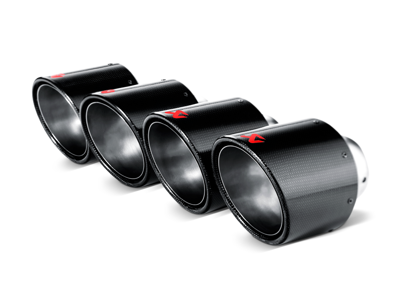 Akrapovic Akrapovic 06-13 Chevrolet Corvette ZO6/ZR1 (C6) Tail Pipe Set (Carbon 115 mm)