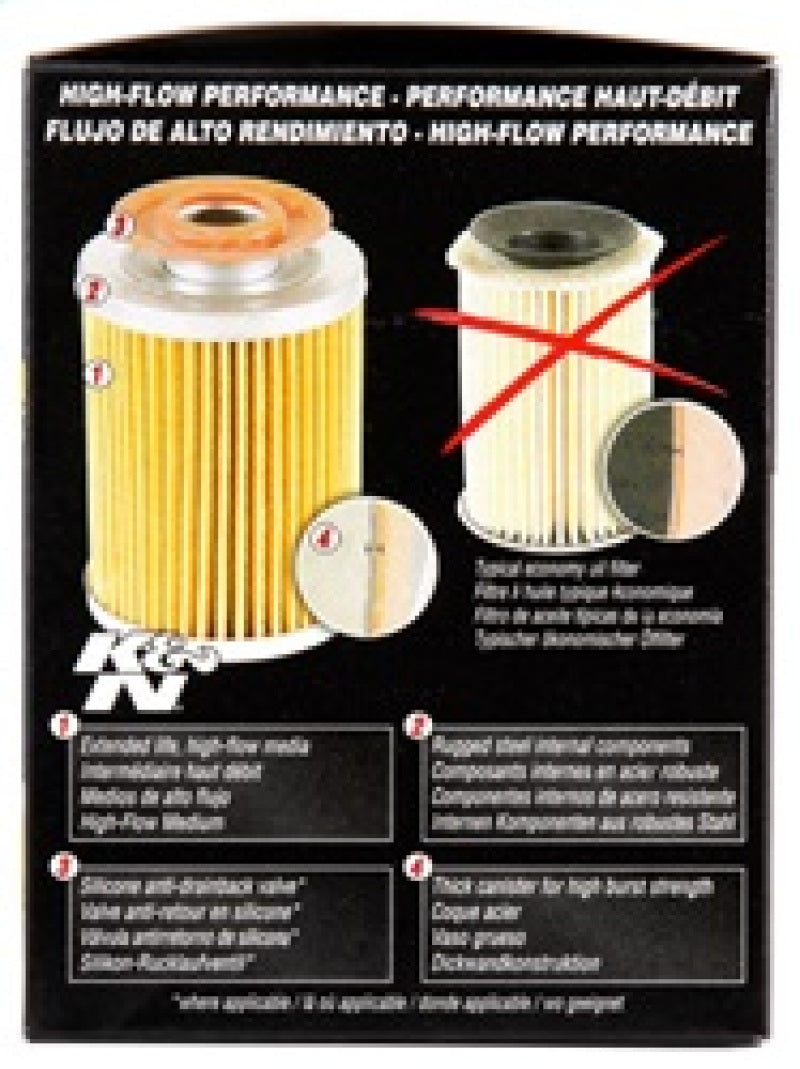 K&N Engineering K&N Oil Filter OIL FILTER; AUTOMOTIVE