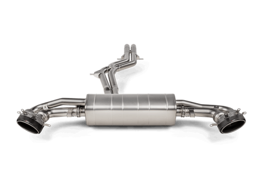 Akrapovic Akrapovic 2020+ Audi RS Q8 (M4) Evolution Line Cat Back (Titanium) w/Carbon Fiber/Titanium Tips