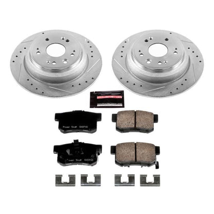 PowerStop Power Stop 10-11 Honda Accord Crosstour Rear Z23 Evolution Sport Brake Kit