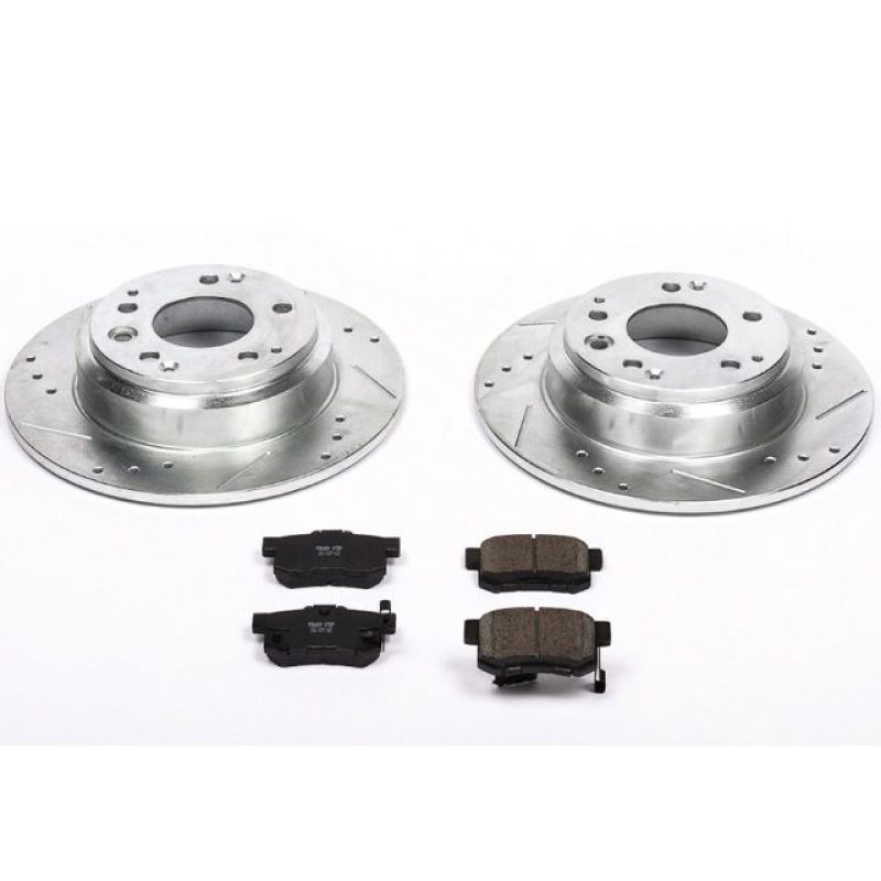 PowerStop Power Stop 96-98 Acura RL Rear Z23 Evolution Sport Brake Kit