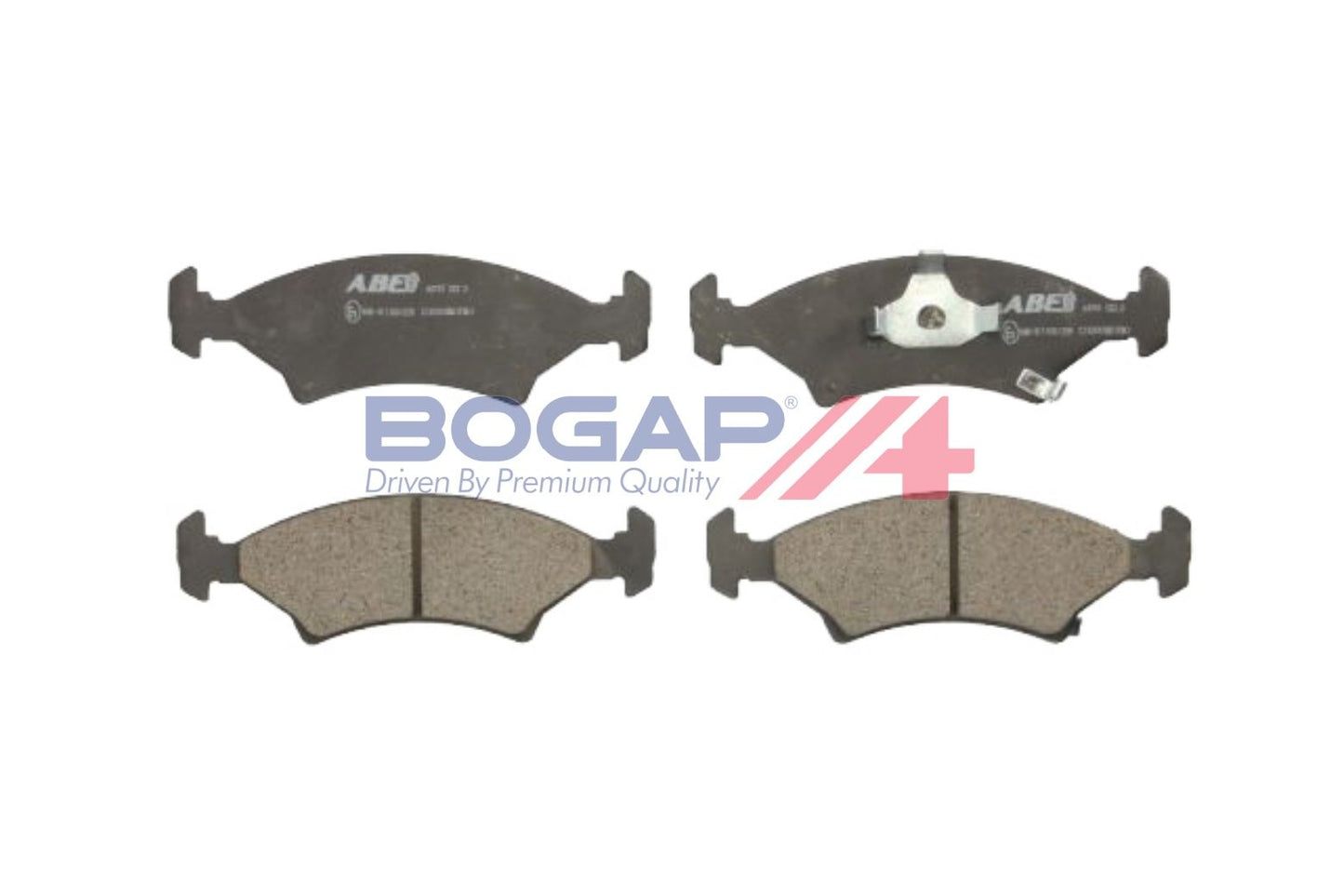BOGAP Y8210282 Brake Pad Set, Disc Brake