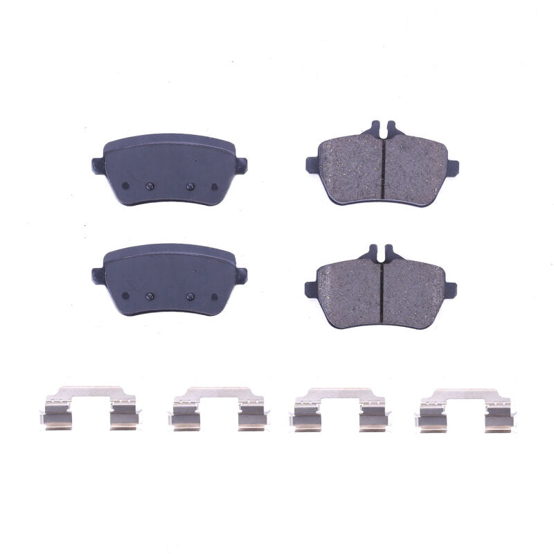 PowerStop Power Stop 2017 Mercedes-Benz Maybach S550 Rear Z17 Evolution Ceramic Brake Pads w/Hardware