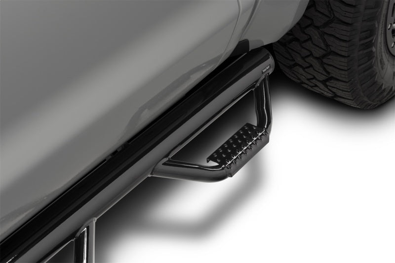 N-Fab Nerf Step 15-17 Ford F-150 SuperCab - Gloss Black - Cab Length - 3in