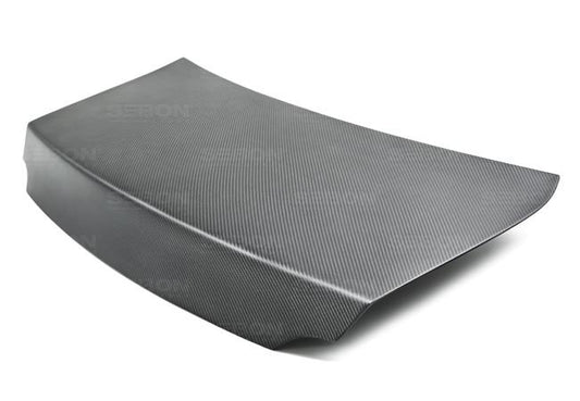Seibon 09-12 Nissan GTR R35 OEM Dry Carbon Fiber Trunk/Hatch (NO Spoiler Holes)