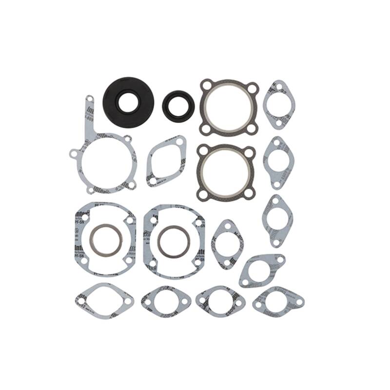 Vertex Pistons Vertex Gaskets 72-73 Yamaha EL443B EW433 C Complete Gasket Kit w/ Oil Seals