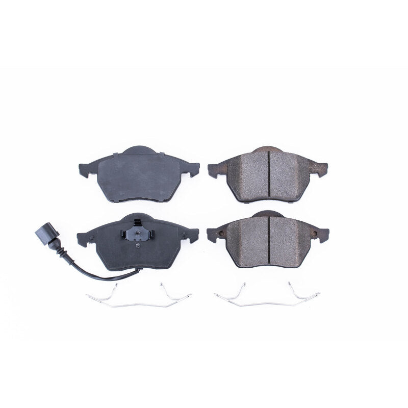 PowerStop Power Stop 00-06 Audi TT Front Z17 Evolution Ceramic Brake Pads w/Hardware