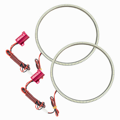 ORACLE Lighting Oracle 92-06 Hummer H1 Surface Mount LED Headlight Halo Kit - Red