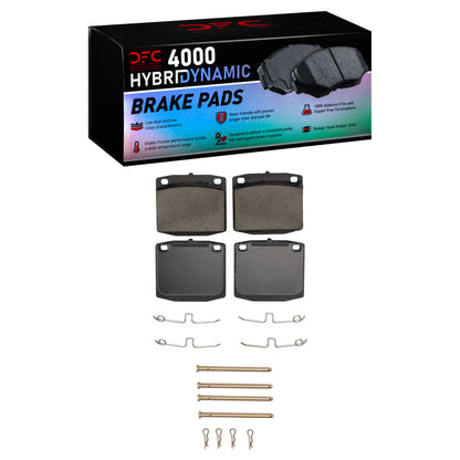 DFC 76-81 Nissan 510/710 Front 4000 HybriDynamic Brake Pads and Hardware Kit