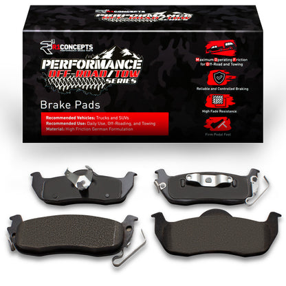R1 Concepts R1 04-15 Nissan Titan Rear Off-Road/Tow Brake Pads