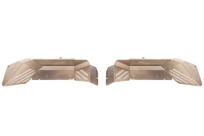 Fishbone Offroad 2020+ Jeep Gladiator Inner Fenders Rear Raw Aluminum