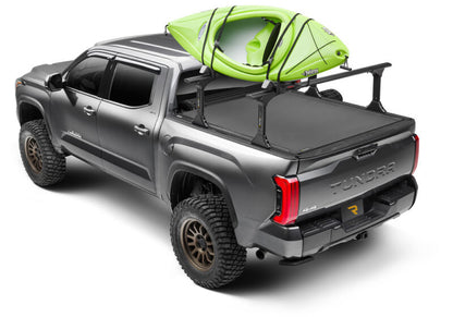 BAK 19-24 Dodge Ram (w/o Ram Box) Revolver X4ts 5.7ft Bed Cover w/T-Slot Rails