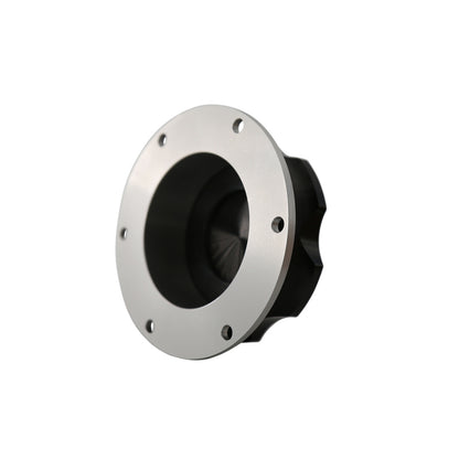 Aeromotive Fill Cap - Screw-On - 3in - Flanged - 6-Bolt - Black