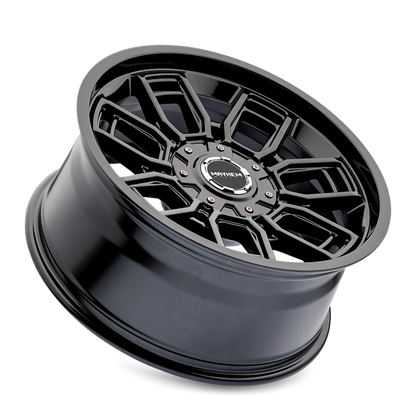 Mayhem 8118 Ordinance 20x9 / 5x127/139.7 BP / 87.1mm Hub Gloss Black Wheel