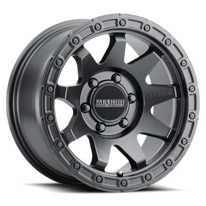 Method Wheels Method MR317 17x9 -12mm Offset 5x5 71.50mm CB Matte Black Wheel