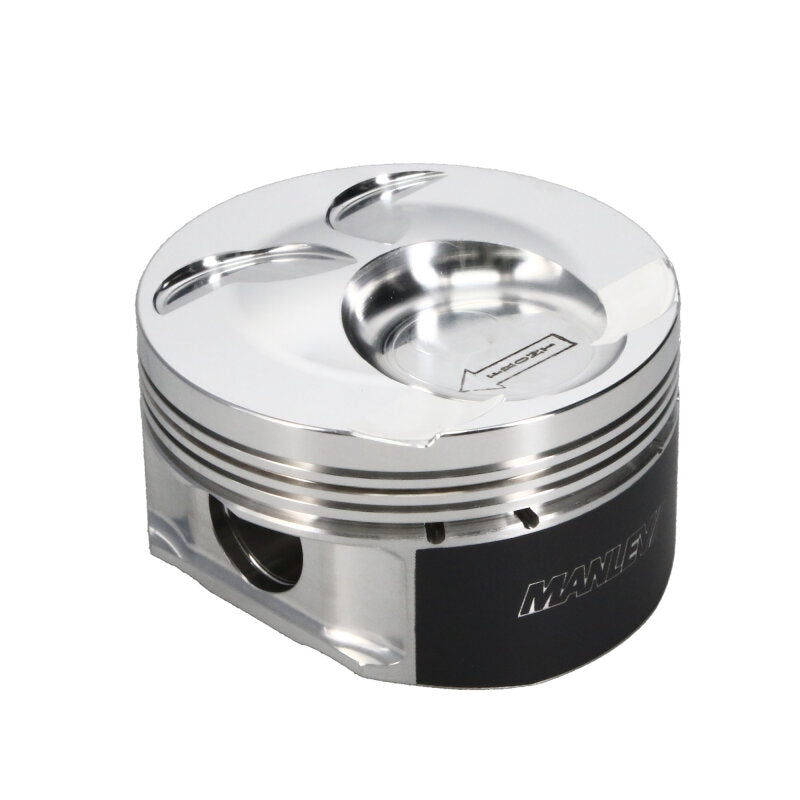 Manley Performance Manley Ford 3.5L Ecoboost 3.652in Bore 1.239in 10.0:1 CR -0.5cc Dome Extreme Duty Piston Set