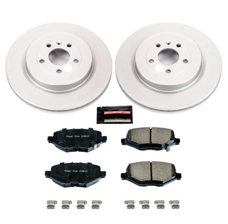 PowerStop Power Stop 13-19 Ford Explorer Rear Z17 Evolution Geomet Coated Brake Kit