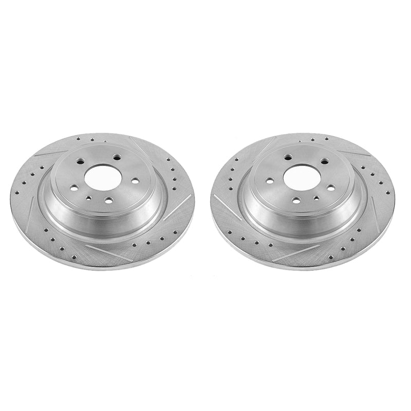 PowerStop Power Stop 17-19 Ford Escape Rear Evolution Drilled & Slotted Rotors - Pair
