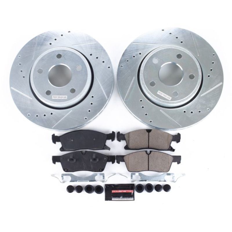 PowerStop Power Stop 11-19 Dodge Durango Front Z23 Evolution Sport Brake Kit