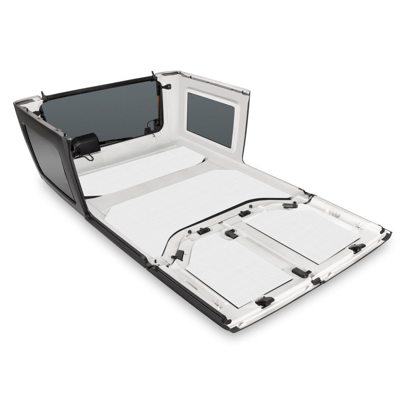 DEI 07-10 Jeep Wrangler JK 4-Door Boom Mat Headliner - 4 Piece - White