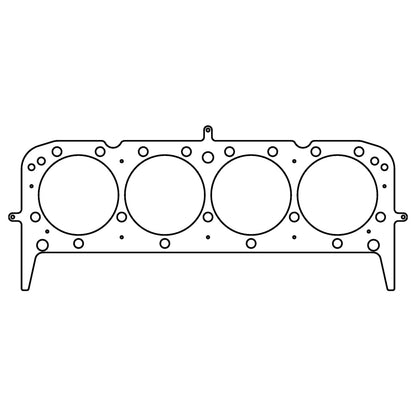 Cometic Gasket Cometic Chevy Gen1 Small Block V8 .040in MLS Cyl Head Gasket-4.060in Bore-Brodix 12-23 Degree Heads