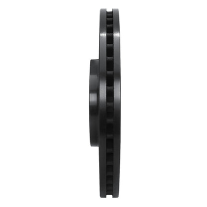R1 Concepts R1 98-09 Audi A6 (Mexico) Front Right Drilled & Slotted Black Brake Rotor