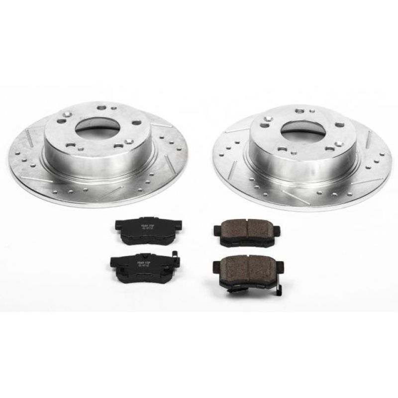 PowerStop Power Stop 04-08 Acura TSX Rear Z23 Evolution Sport Brake Kit