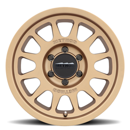 Method Wheels Method MR703 17x7.5 +50mm Offset 6x130 84.1mm CB Method Bronze Wheel