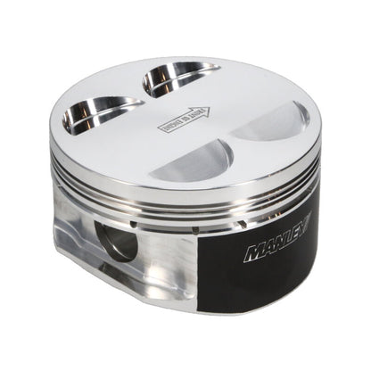Manley Performance Manley Nissan GT-R 3.8L VR38DETT 99mm Bore 9.8:1 CR -2cc Dish Extreme Duty Piston Set w/ Rings