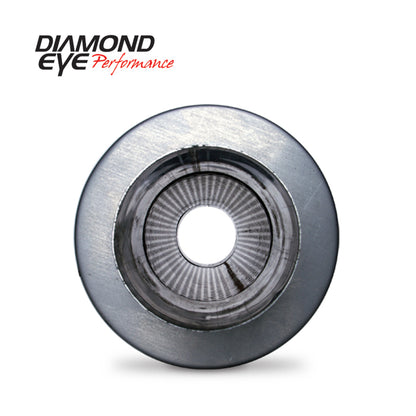 Diamond Eye Performance Diamond Eye MFLR 4inID SGL IN/SGL OUT 7inDIA X 20in BODY 27in LENGTH PERF SLOTTED ENDS 409 SS